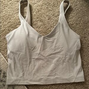 Lululemon Athletica White Align Tank Top